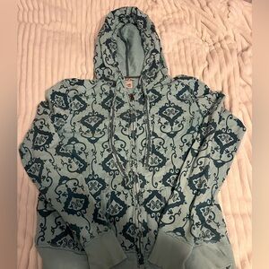 Women’s Y2K Mossimo zip-up sweatshirt